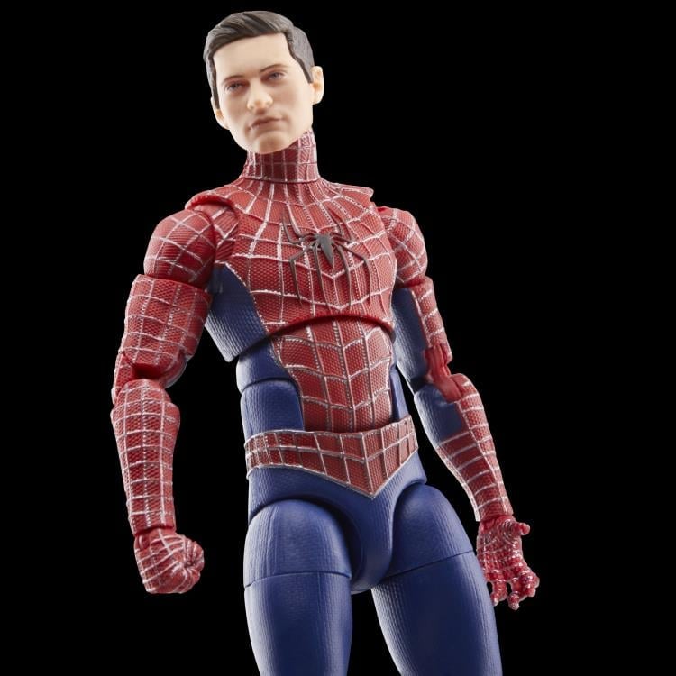 Spider-Man: No Way Home Marvel Legends Spider-Man (Friendly Neighborhood) Action Figure Gallery Image 5