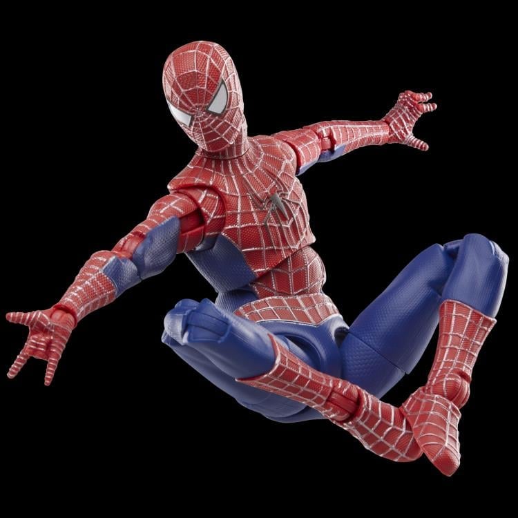Spider-Man: No Way Home Marvel Legends Spider-Man (Friendly Neighborhood) Action Figure Gallery Image 4
