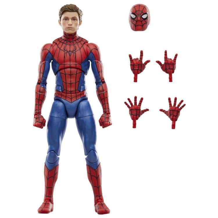 Spider-Man: No Way Home Marvel Legends Spider-Man (Final Suit) Action Figure Gallery Image 10