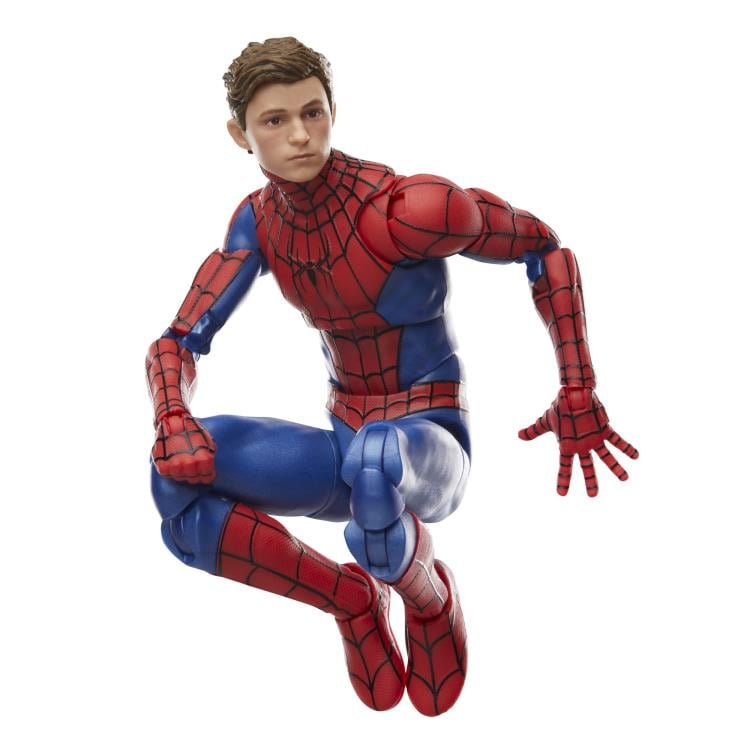 Spider-Man: No Way Home Marvel Legends Spider-Man (Final Suit) Action Figure Gallery Image 9