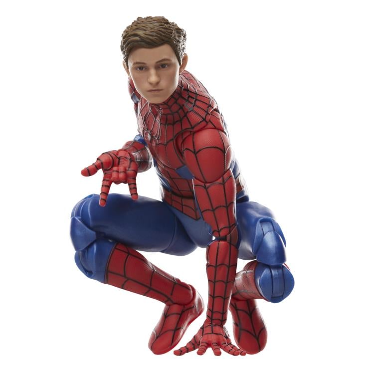 Spider-Man: No Way Home Marvel Legends Spider-Man (Final Suit) Action Figure Gallery Image 8