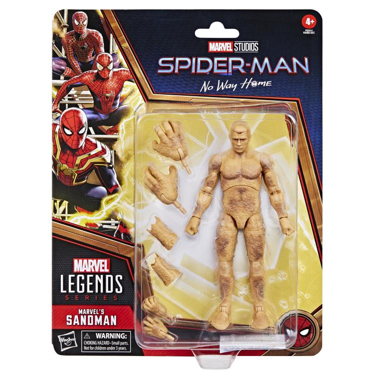 Spider-Man: No Way Home Marvel Legends Sandman Action Figure Gallery Image 9