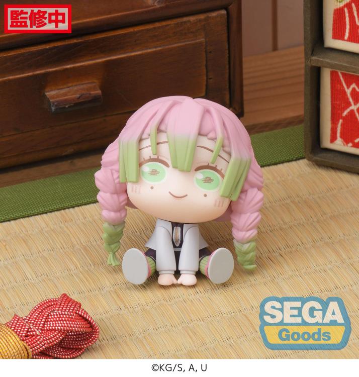 Demon Slayer: Kimetsu no Yaiba QyuruMe Obanai Iguro & Mitsuri Kanroji Set of 2 Mini Figures Gallery Image 5