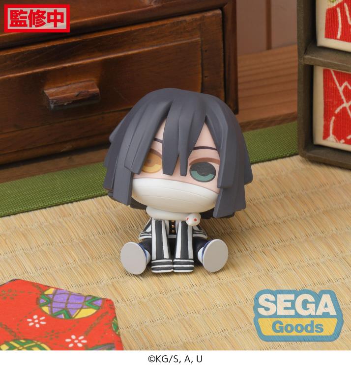 Demon Slayer: Kimetsu no Yaiba QyuruMe Obanai Iguro & Mitsuri Kanroji Set of 2 Mini Figures Gallery Image 4