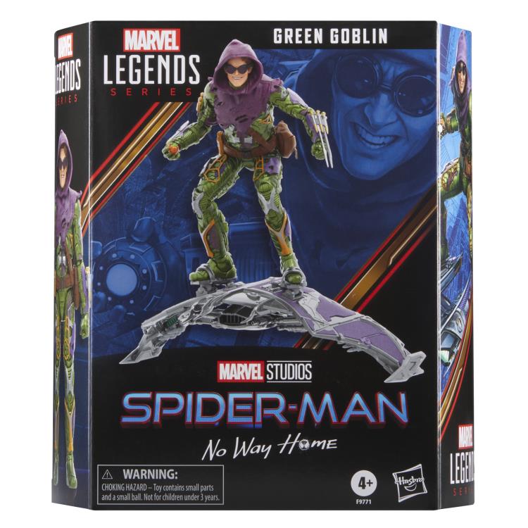 Spider-Man: No Way Home Marvel Legends Deluxe Green Goblin Action Figure Gallery Image 10