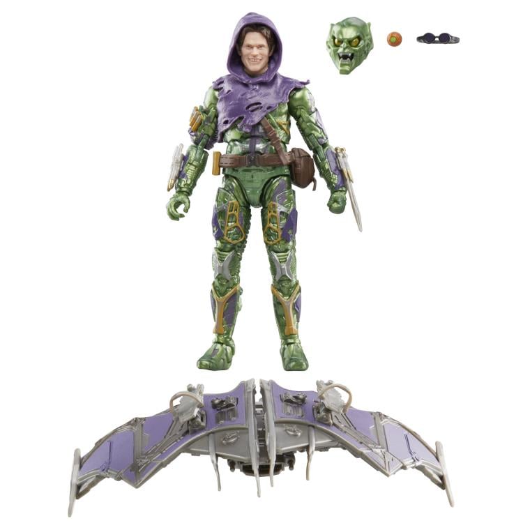 Spider-Man: No Way Home Marvel Legends Deluxe Green Goblin Action Figure Gallery Image 9