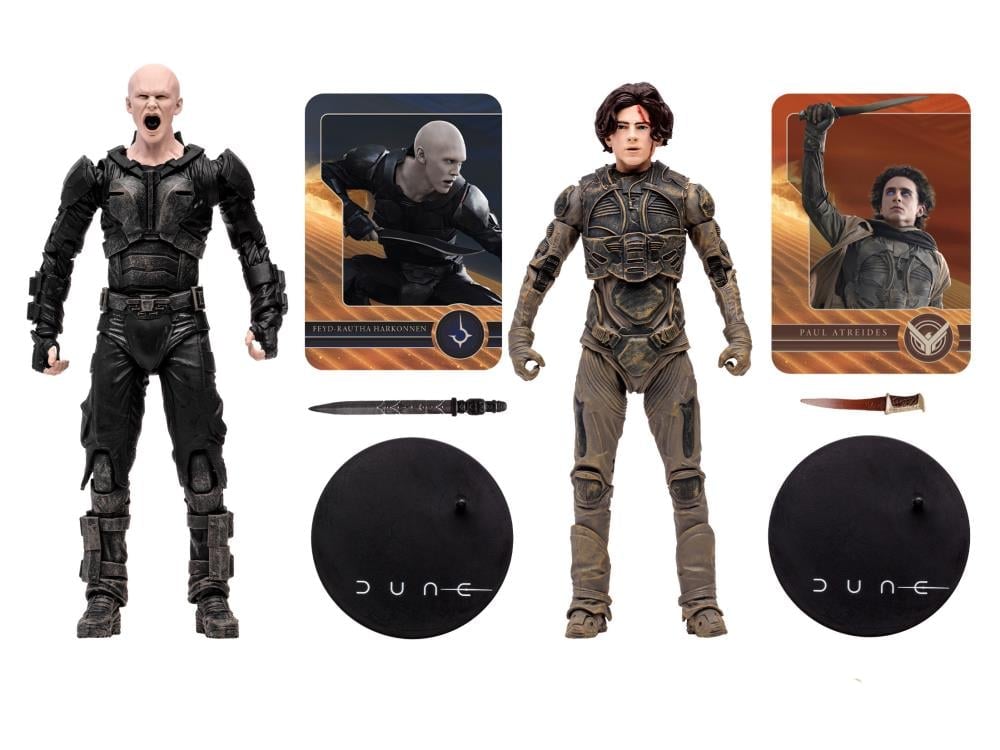 Dune: Part Two Paul Atreides and Feyd-Rautha Action Figure Two-Pack Gallery Image 15