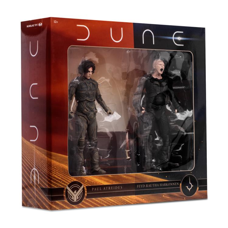 ゆうマクファーレントイズ Dune 2 デューン フェイドラウサハーコネン Dune: Part Two Paul Atreides and Feyd-Rautha Action Figure Two-Pack