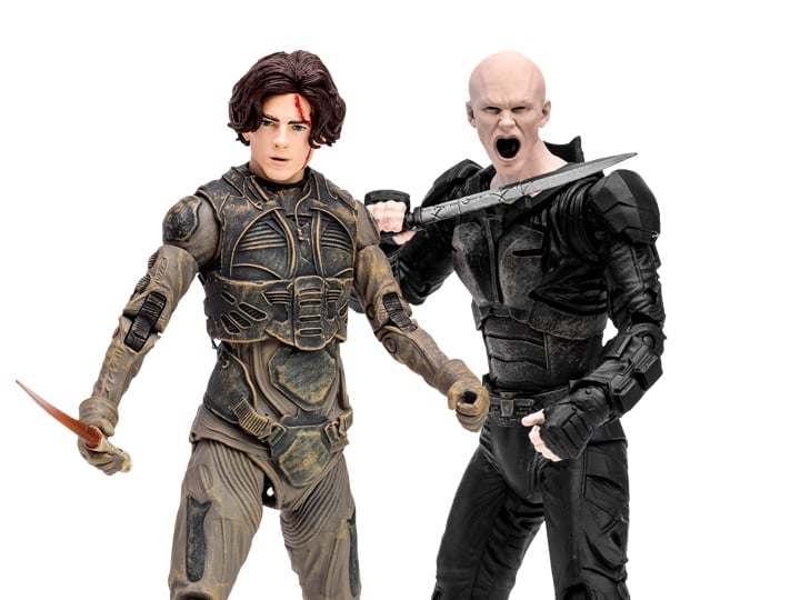 Dune: Part Two Paul Atreides and Feyd-Rautha Action Figure Two-Pack Gallery Image 1