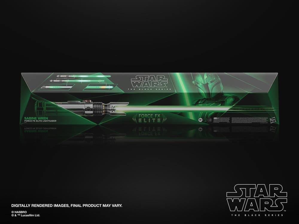 Star Wars: The Black Series Sabine Wren Force FX Elite Lightsaber (Ahsoka) Gallery Image 9
