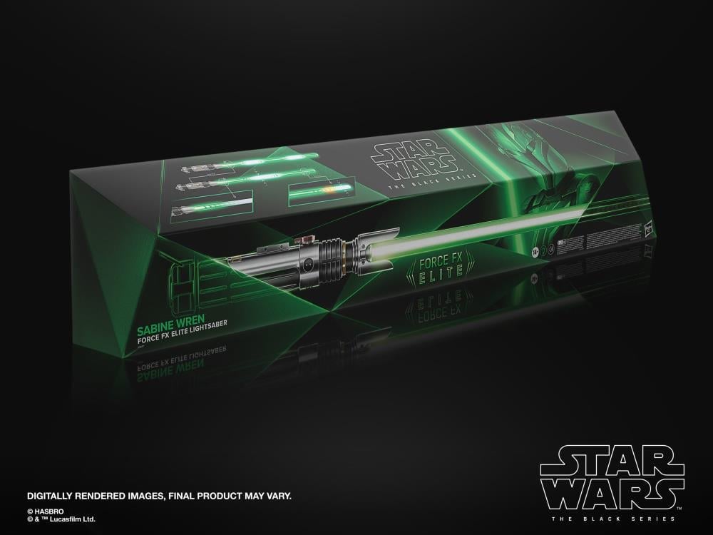Star Wars: The Black Series Sabine Wren Force FX Elite Lightsaber (Ahsoka) Gallery Image 11