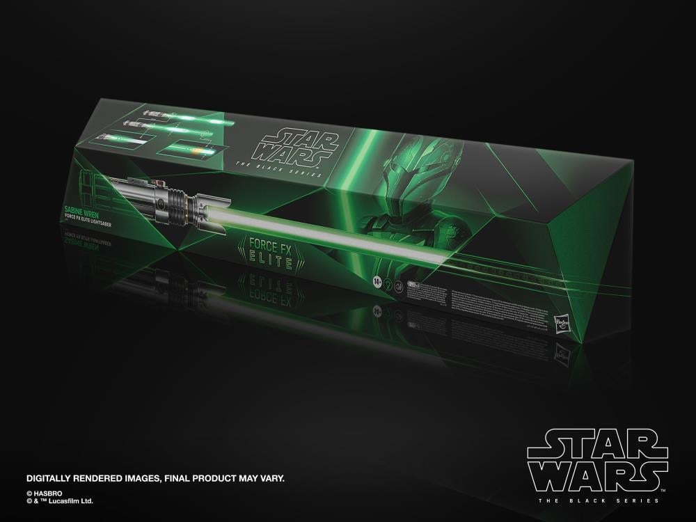 Star Wars: The Black Series Sabine Wren Force FX Elite Lightsaber (Ahsoka) Gallery Image 10