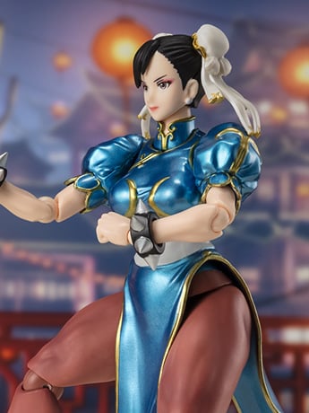 Street Fighter 6 S.H.Figuarts Chun-Li (Outfit 2 Ver.) Action Figure Gallery Image 2