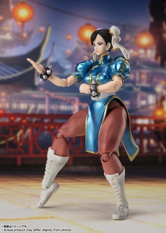 Street Fighter 6 S.H.Figuarts Chun-Li (Outfit 2 Ver.) Action Figure Gallery Image 3