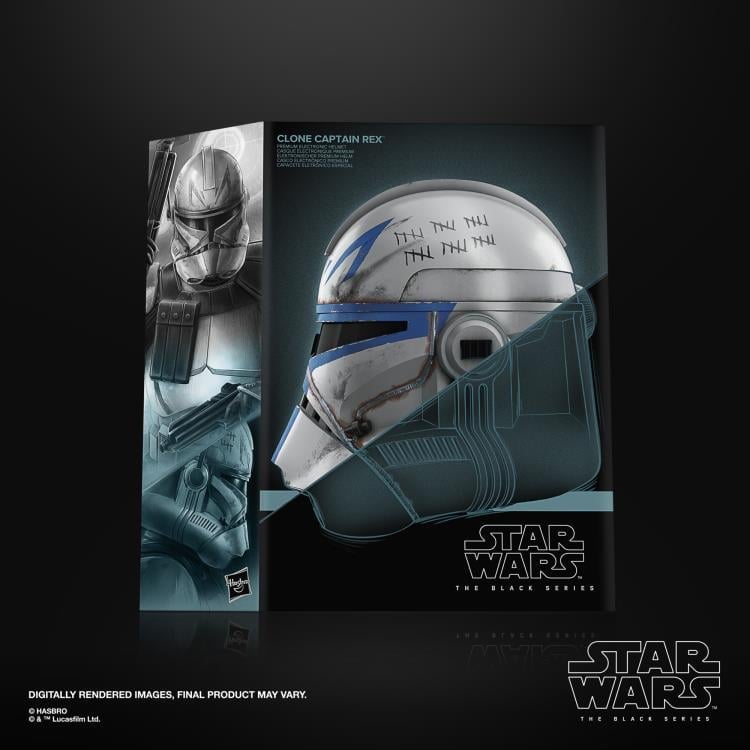 Star Wars: The Black Series Clone Captain Rex (Ahsoka) 1:1 Scale Wearable Electronic Helmet Gallery Image 9