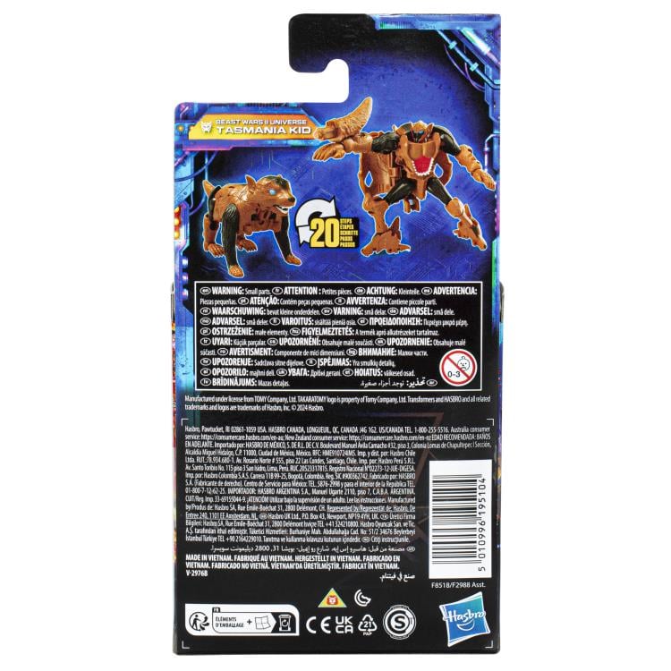 Transformers: Legacy United Core Beast Wars Universe Tasmania Kid Gallery Image 16