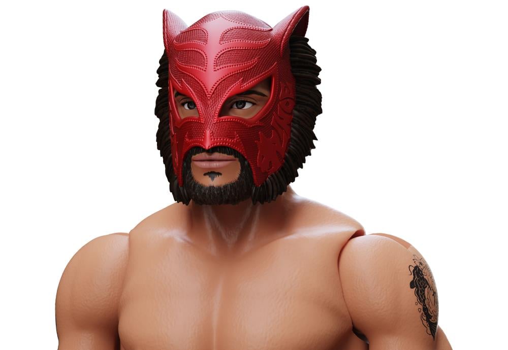 Major League Wrestling Fusion Lince Dorado 1/12 Scale Figure Gallery Image 5