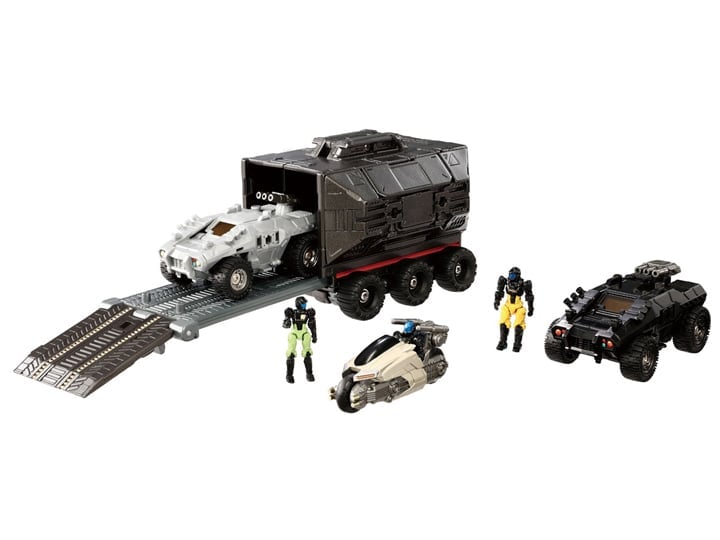 Diaclone D-01 <D> Vehicles Wave 1 Set Gallery Image 1
