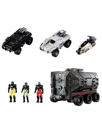 Diaclone D-01 <D> Vehicles Wave 1 Set Gallery Image 2