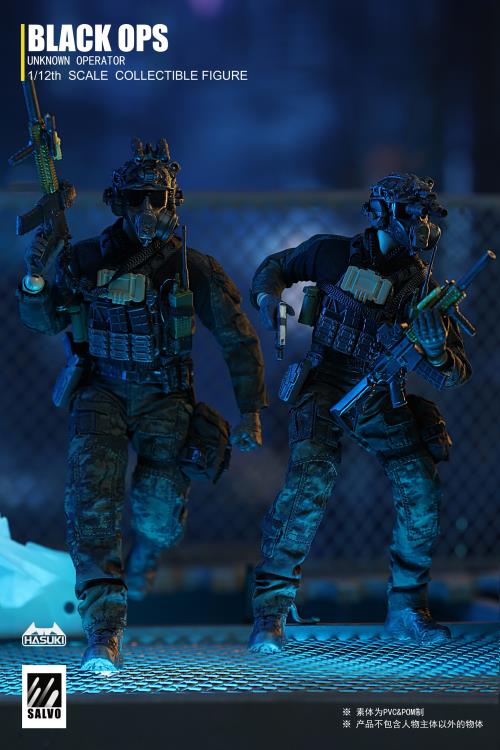 Black Ops Salvo Series Unknown Operator 1/12 Scale Figure
