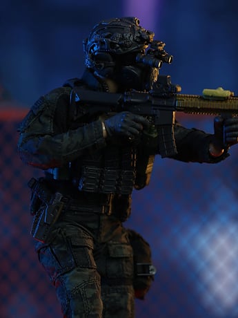 Black Ops Salvo Series Unknown Operator 1/12 Scale Figure Gallery Image 2