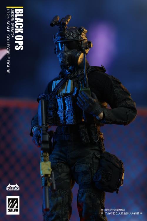 Black Ops Salvo Series Unknown Operator 1/12 Scale Figure