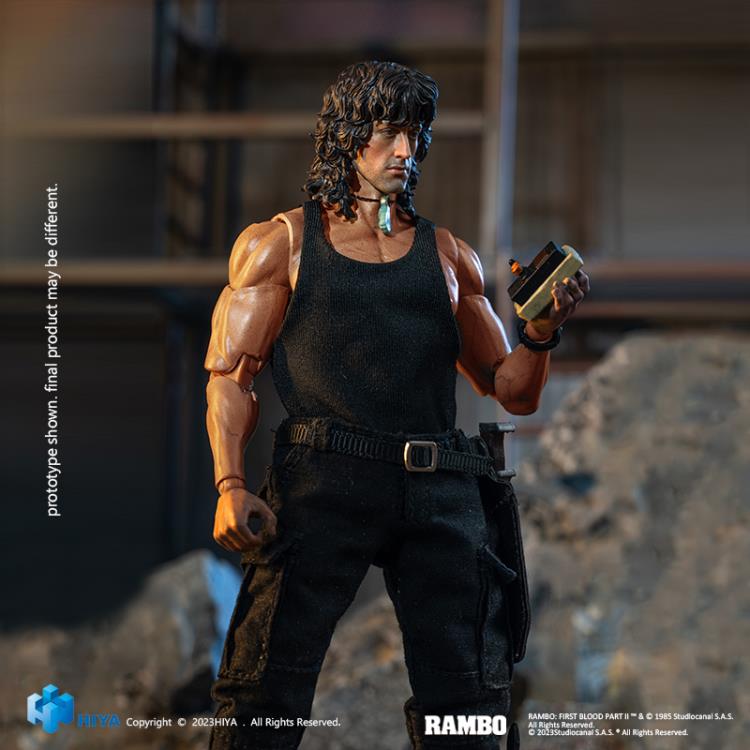 Rambo III Exquisite Super Series John Rambo 1/12 Scale Action Figure Gallery Image 5