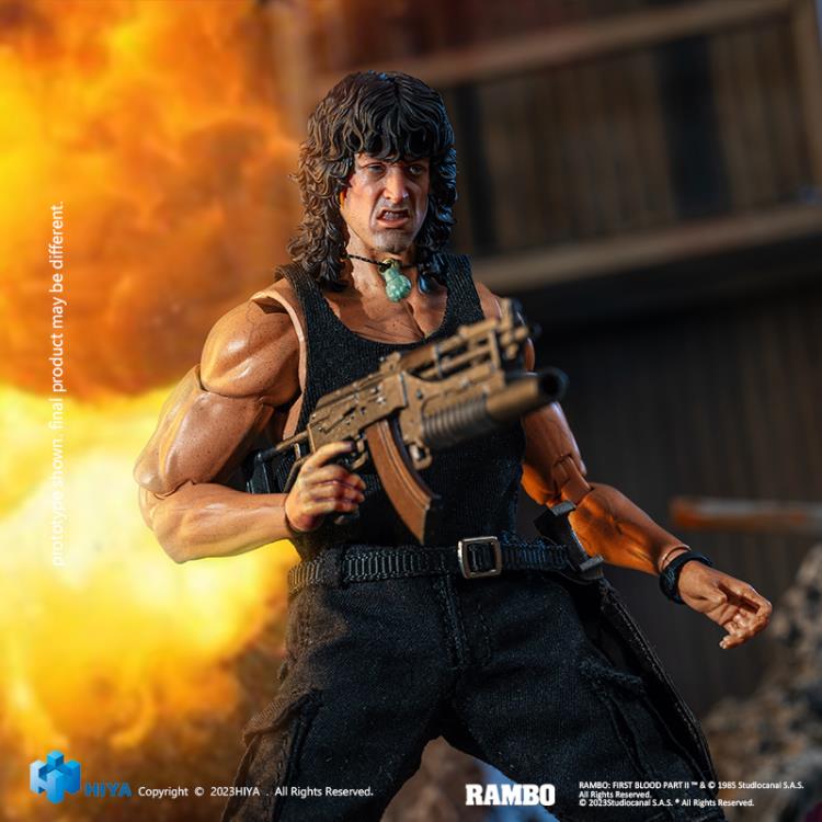 Rambo III Exquisite Super Series John Rambo 1/12 Scale Action Figure Gallery Image 9