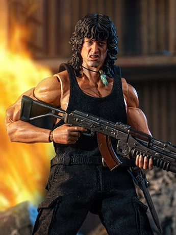 Rambo III Exquisite Super Series John Rambo 1/12 Scale Action Figure