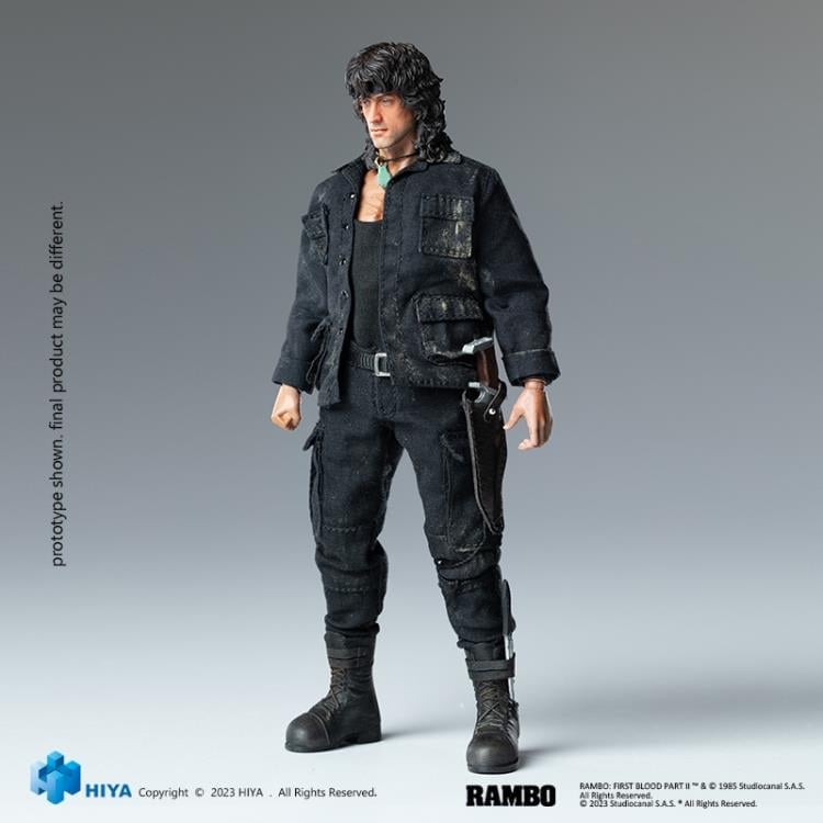 Rambo III Exquisite Super Series John Rambo 1/12 Scale Action Figure