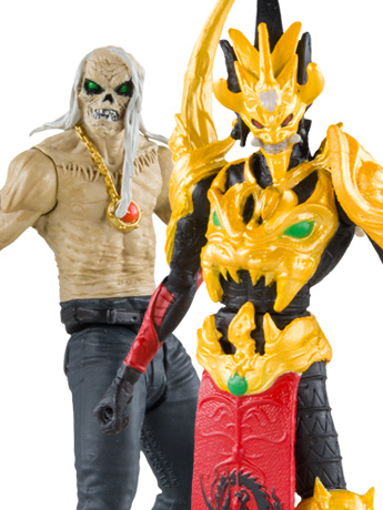 The Scorched Page Punchers Freak & Mandarin Spawn 3" Figure Two-Pack with Comic Gallery Image 2