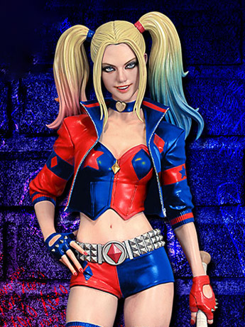 DC Comics Kala Series Harley Quinn 1/6 Scale Limited Edition Statue Gallery Image 2