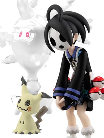 Pokemon Scale World Galar Region Allister, Mimikyu & Cursola Set