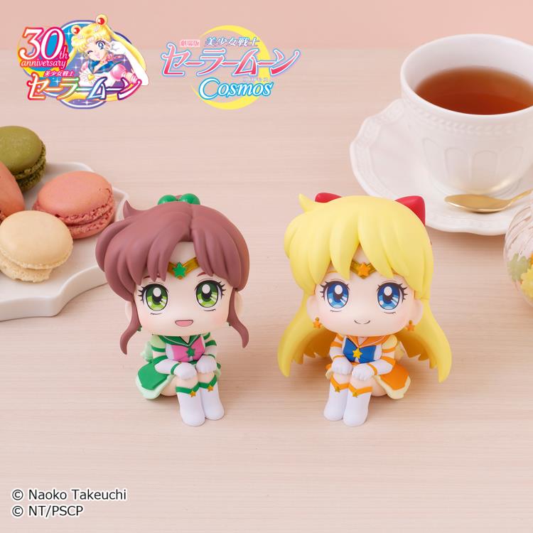 Pretty Guardian Sailor Moon Cosmos Look Up Series Eternal Sailor Jupitor & Eternal Sailor Venus Set with Gift Gallery Image 3