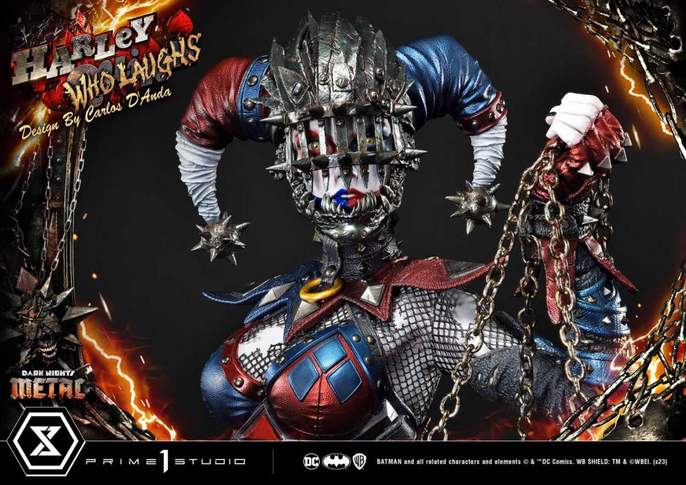 Dark Nights: Metal Museum Masterline Harley Who Laughs 1/3 Scale Statue Gallery Image 29