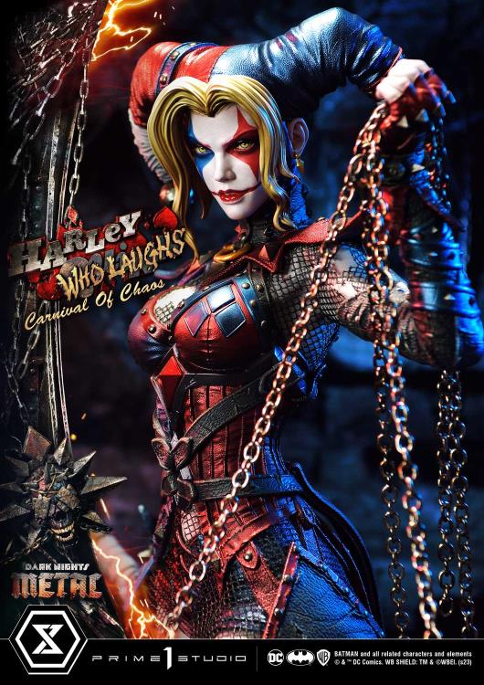 Dark Nights: Metal Museum Masterline Harley Who Laughs 1/3 Scale Statue Gallery Image 10