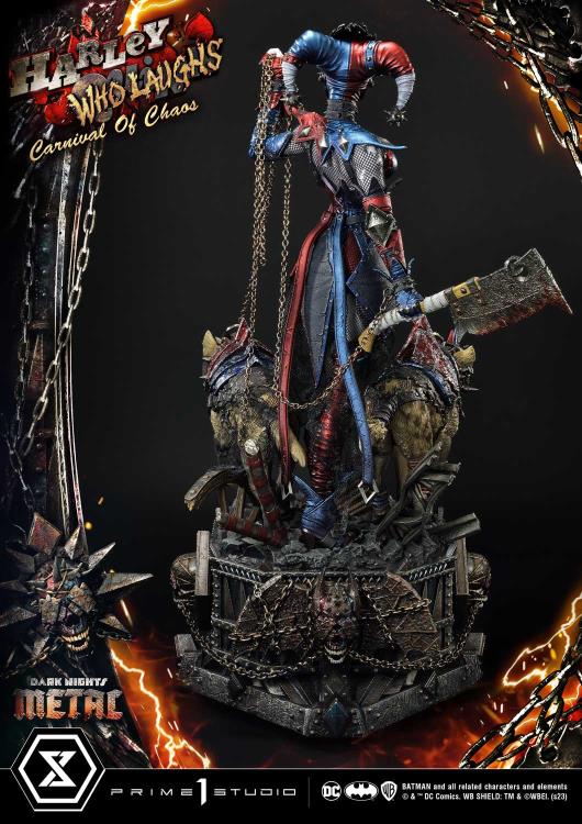 Dark Nights: Metal Museum Masterline Harley Who Laughs 1/3 Scale Statue Gallery Image 42
