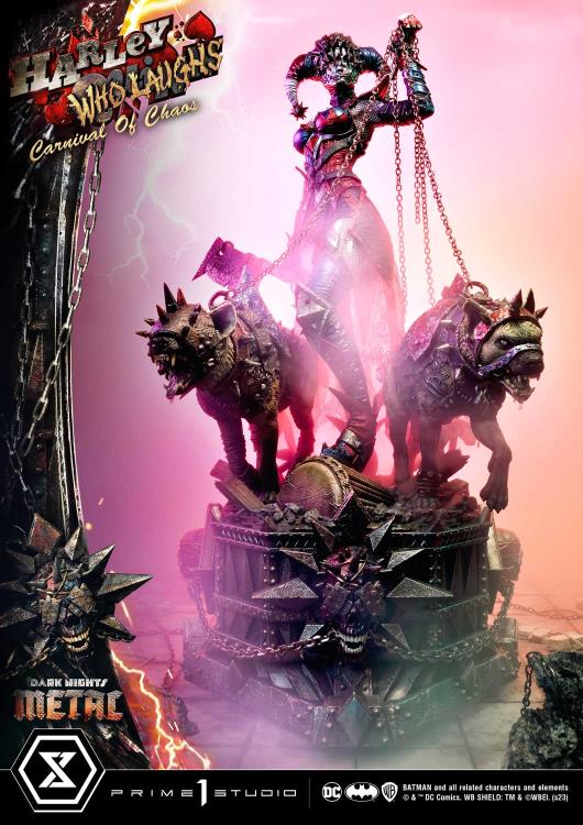 Dark Nights: Metal Museum Masterline Harley Who Laughs 1/3 Scale Statue Gallery Image 23