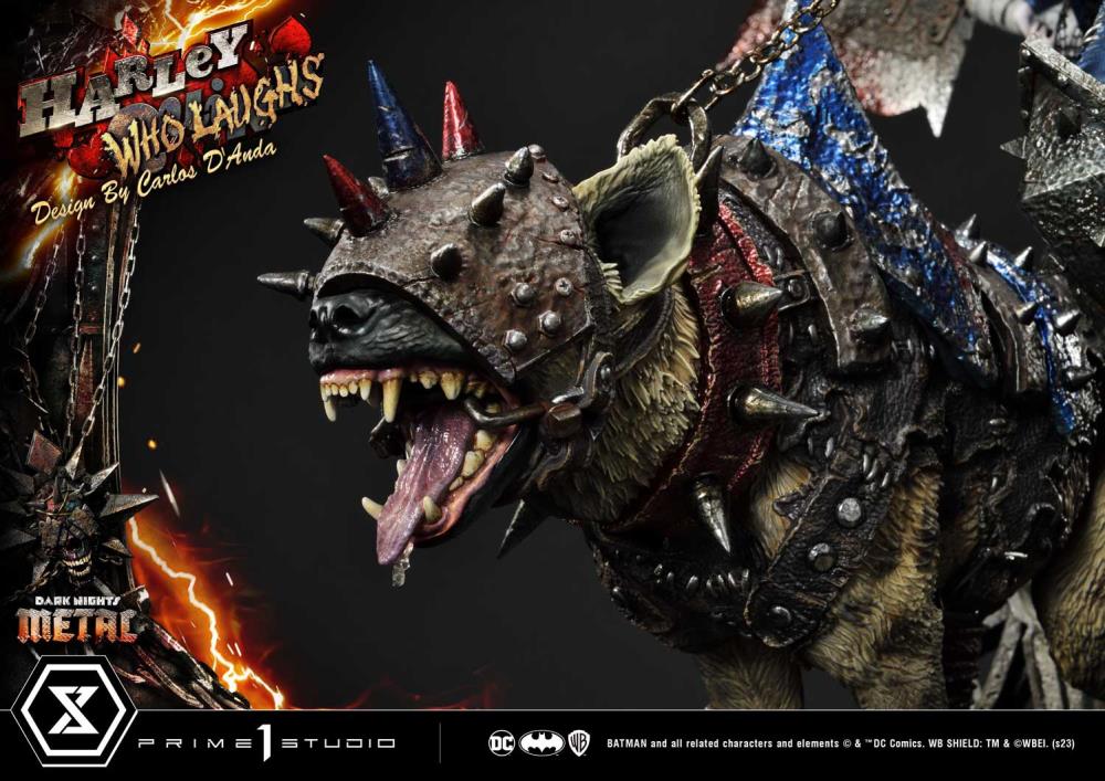 Dark Nights: Metal Museum Masterline Harley Who Laughs 1/3 Scale Statue Gallery Image 58