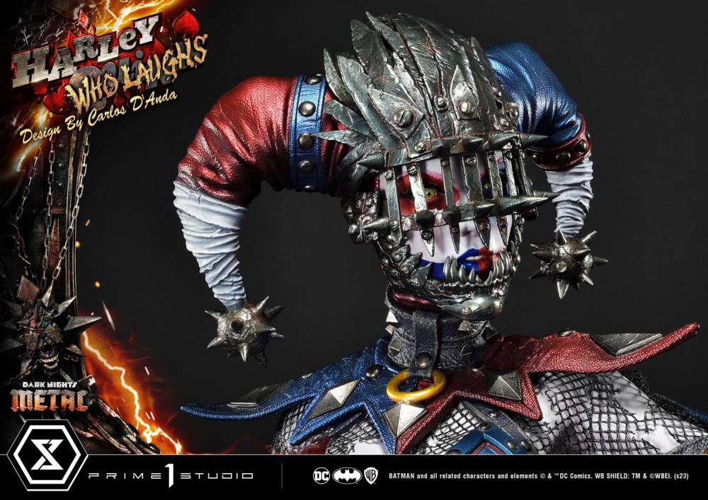 Dark Nights: Metal Museum Masterline Harley Who Laughs 1/3 Scale Statue Gallery Image 49