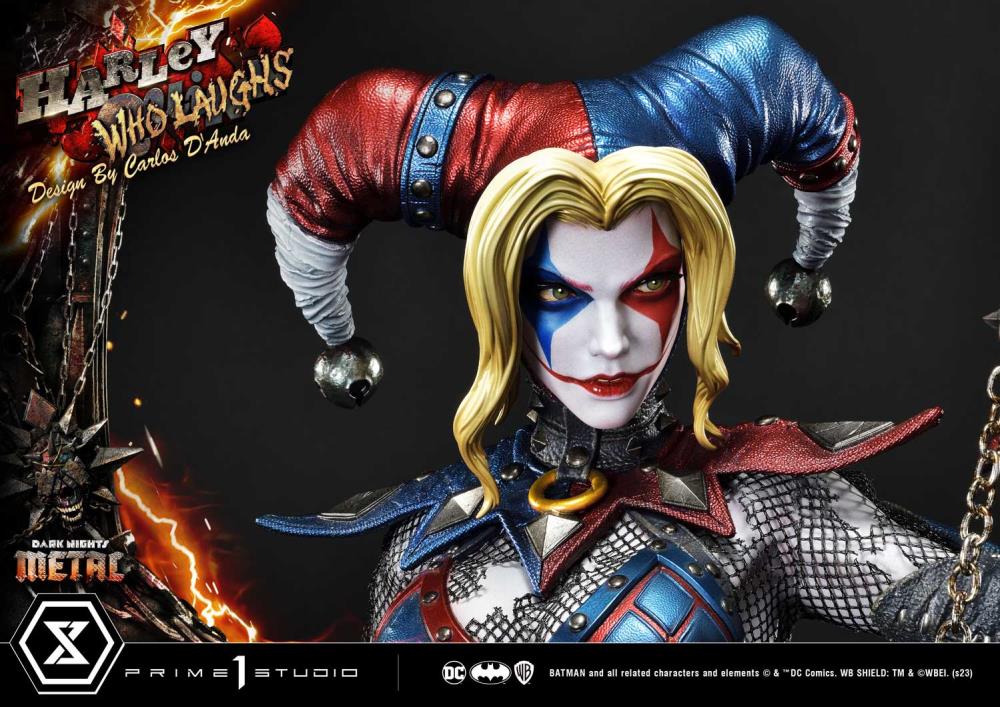 Dark Nights: Metal Museum Masterline Harley Who Laughs 1/3 Scale Statue Gallery Image 47