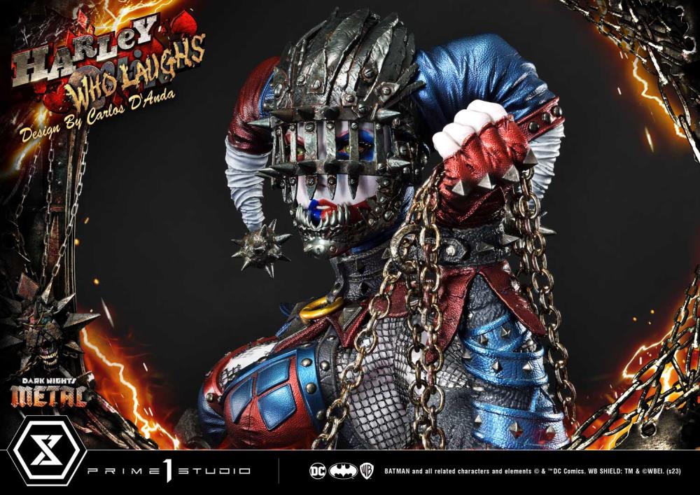 Dark Nights: Metal Museum Masterline Harley Who Laughs 1/3 Scale Statue Gallery Image 50