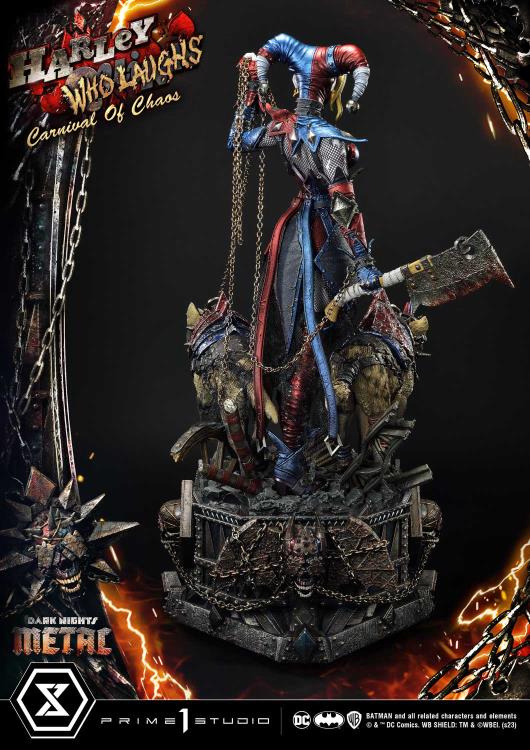 Dark Nights: Metal Museum Masterline Harley Who Laughs 1/3 Scale Statue Gallery Image 44