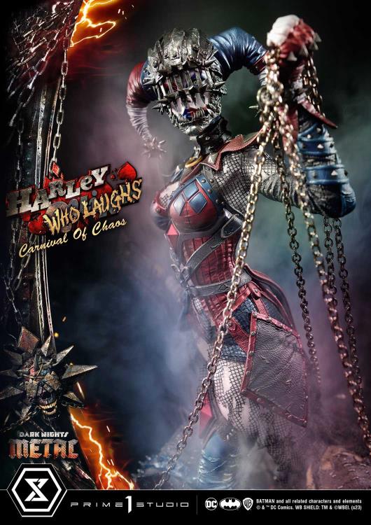Dark Nights: Metal Museum Masterline Harley Who Laughs 1/3 Scale Statue Gallery Image 19