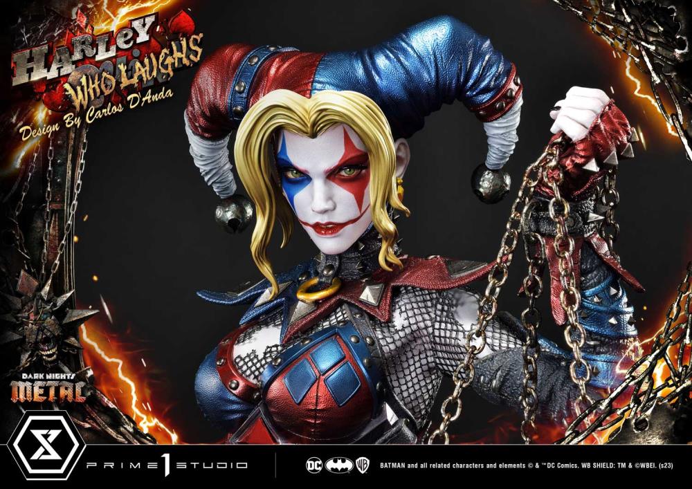 Dark Nights: Metal Museum Masterline Harley Who Laughs 1/3 Scale Statue Gallery Image 30