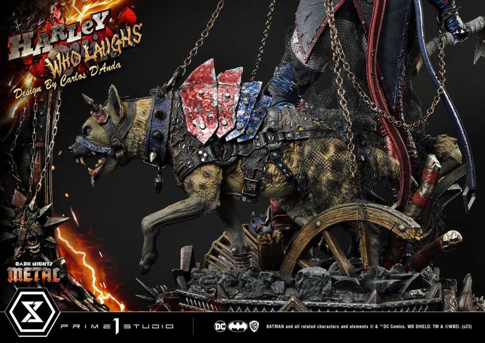 Dark Nights: Metal Museum Masterline Harley Who Laughs 1/3 Scale Statue Gallery Image 57
