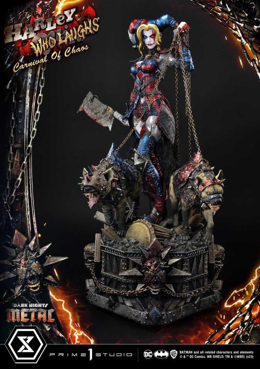 Dark Nights: Metal Museum Masterline Harley Who Laughs 1/3 Scale Statue Gallery Image 40