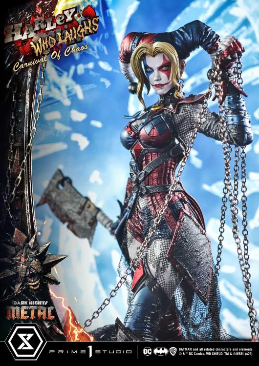 Dark Nights: Metal Museum Masterline Harley Who Laughs 1/3 Scale Statue Gallery Image 31