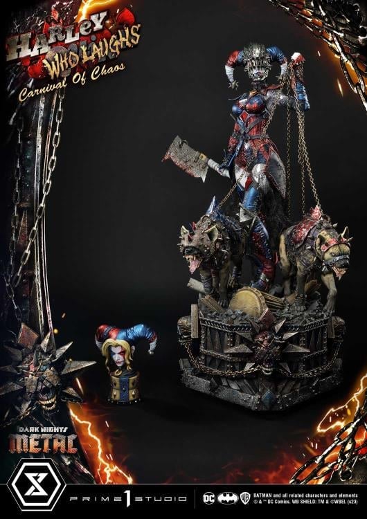Dark Nights: Metal Museum Masterline Harley Who Laughs 1/3 Scale Statue Gallery Image 43