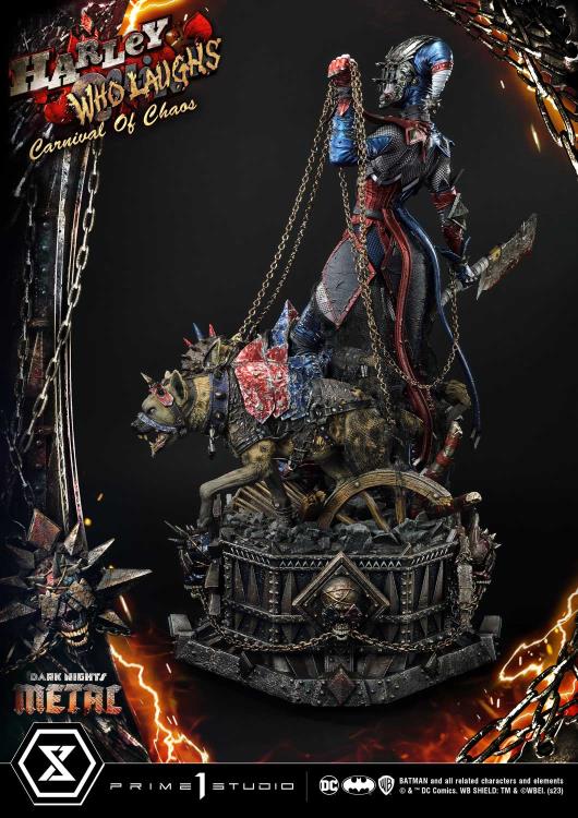 Dark Nights: Metal Museum Masterline Harley Who Laughs 1/3 Scale Statue Gallery Image 46